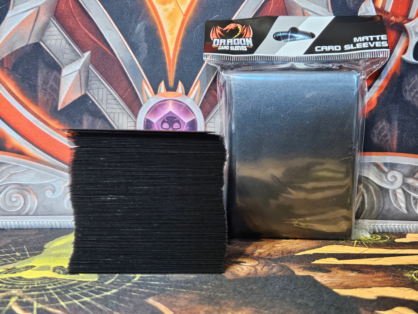 Mystery 100 Card Custom Commander Deck Ready-to-Play Sleeved With Spindowns